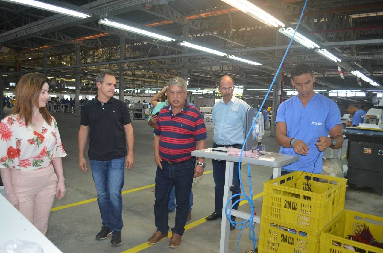 Prefeito Oziel é convidado para visitar a Fábrica de Calçados Sua Cia 